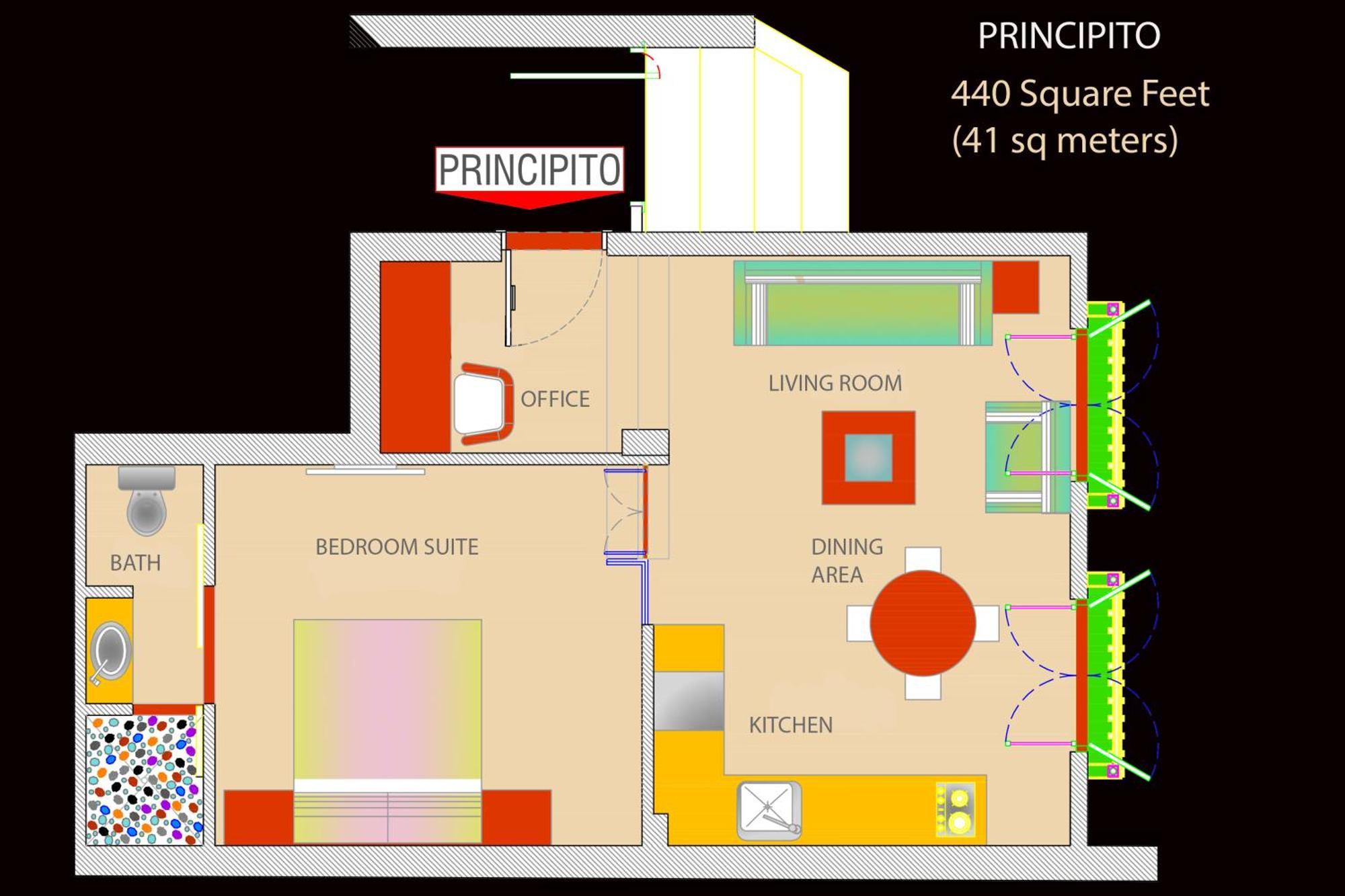 Casa Del Reloj Aparthotel Medellín Rom bilde